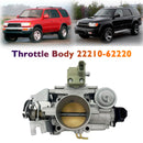 1997-1998 T100 6 cylindre (5VZFE-motor) 4x2 med cruise control ved throttle klap hus 22210-62220 22210-62230