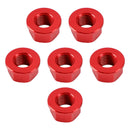 Pinjongmuttersett M10x1,25 rød for Yamaha YZF-R1 98-14, R3 15-18, YZF-R6 03-21
