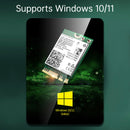 AX210-Modul Bluetooth 5374Mbps High-Speed-Gigabit-Netzwerkkarte Unterstützt WIFI6