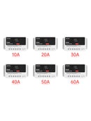 12V24V48V 10A-60A PWM Solarregler Automatischer Solarregler Eisenphosphat