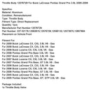 Drosselklappengehäuse 12576729 Für Buick LaCrosse Pontiac Grand Prix 3.8L 05-09