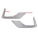 2018–2021 Ford Focus ST + ST Line MK4 Silberne Nebelscheinwerfer-Einfassung für Kühlergrill