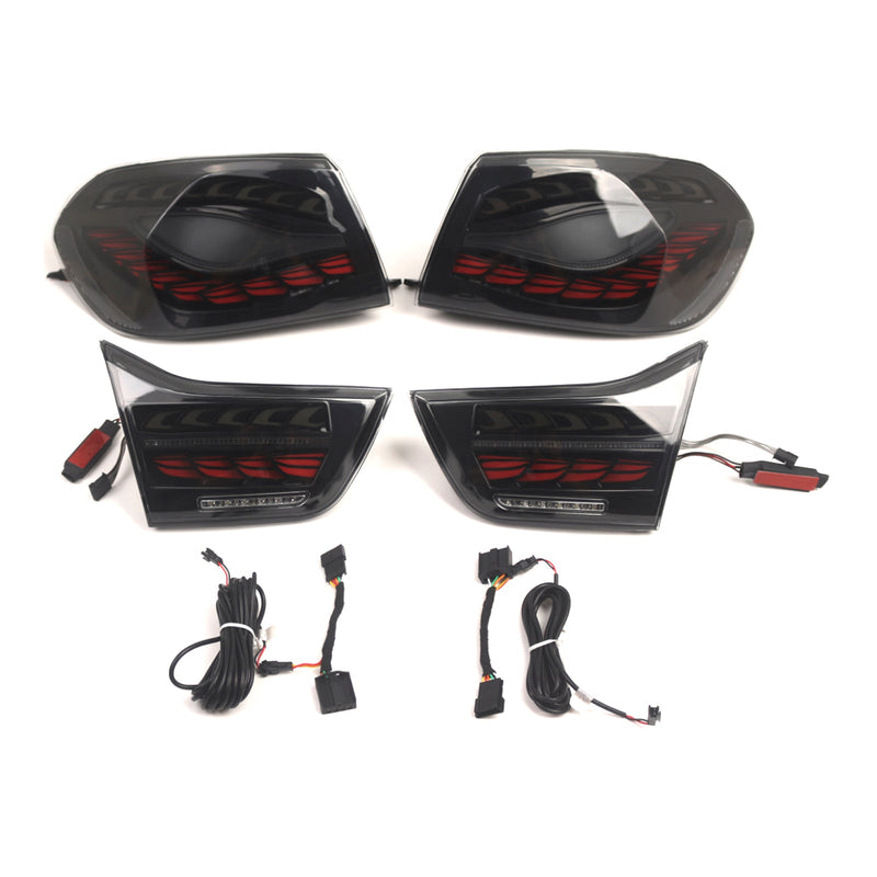 2014–2020 BMW M4 F82 F83 (Limousine/Coupé/Cabrio) Venstre og høyrehendte LED baklys, baklysmodul 63217296100 63217296099