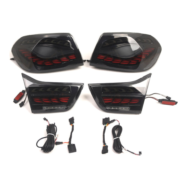 L&R Smoked LED baglygter ved baglampens samling til BMW 4 M4 GTS F32 F33 F82