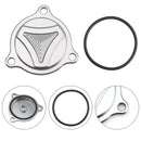 CNC ÖLFILTERABDECKUNG GRAU FÜR SUZUKI DRZ400 DRZ 400S DRZ 400SM DRZ400E 05-2025