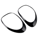 Baklys trimringer venstre + høyre for Fiat 500L 2014-2020, svart