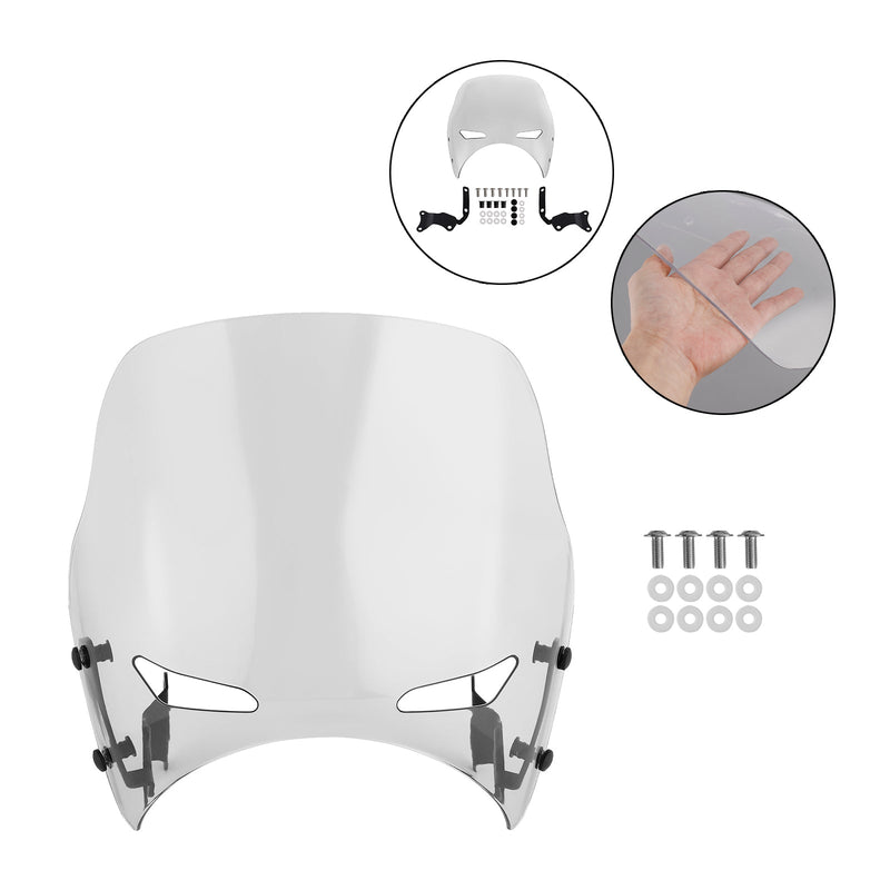 Windschutzscheibe Windschutz fit für HONDA CB400 SUPER FOUR 19-22 CB1300 SUPER FOUR 25