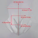 2022-2024 YAMAHA T-MAX 560 ABS Motorrad Windschutzscheibe Windschutz