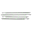 4x molduras de ventana de coche sello burletes para Honda CR-V CRV 2007-2011