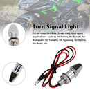 12V LED Blinker Anzeige Licht 8mm Universal Motorrad Für Yamaha