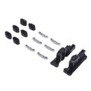 Suportes de teto solar de 14 peças, fivelas deslizantes e kit de reparo de clipes de trilho para Jeep Renegade 15-21