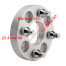 1"" Radabstandshalter-Set mit Kabeln, Radmuttern, silber, für Yamaha, Club Car, Ezgo Golfwagen