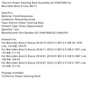 2016/01-2018/05 Mercedes-Benz E-Klasse W213 E 350 D 2987 ccm Elektrische Servolenkung Rack Montage A2134607800