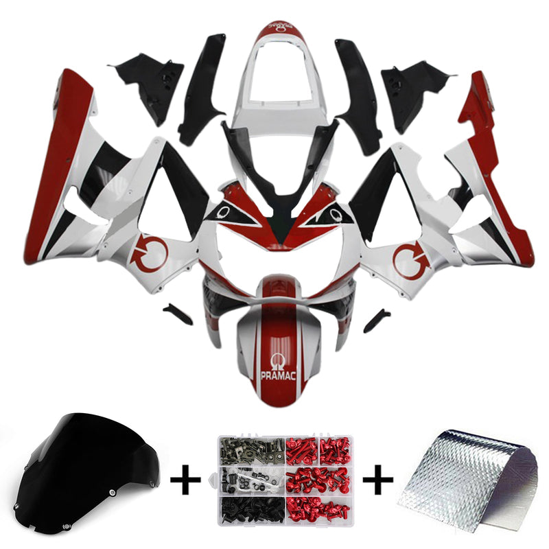 2000-2001 Honda CBR929RR Injection Fairing Kit Body Plast ABS