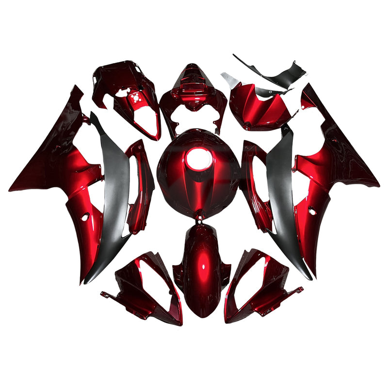 Verkleidungssatz aus ABS-Kunststoff für Yamaha YZFR6 YZF-R6 2008-2016