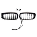 Parrilla delantera con doble lama, color negro brillante, apta para BMW Serie 3 F34 GT (2013–2019).