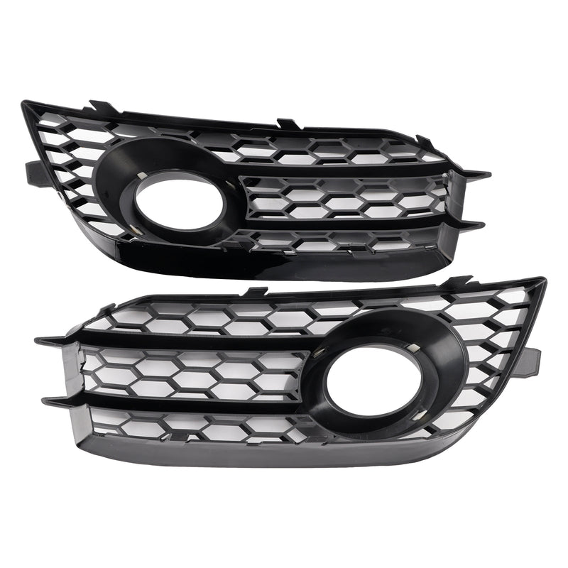 2010–2014 Audi A1 Frente -Piso Rod Honeycomb nevoeiro Cooler Grille Tampa preta