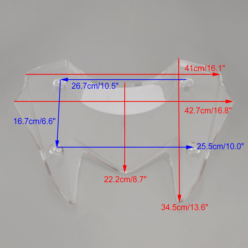 2022-2024 YAMAHA T-MAX 560 Windschutzscheibe Windschutz + Halterung