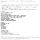 D22 Cylinderhoved 11040-VJ260 11010-VJ260