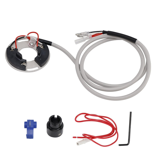 Zündpunkte Platte Assy Für Moto Guzzi V35 350 V50 500 V65 650 1977 - 1992