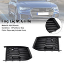 2019-2023 Audi A6 C8 S-Line S6 2PCS Front Nebel Licht Lampe Lünette