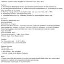 2016 Chevrolet Cruze Limited 1.4L Kühler Kühlmittel Unterschlauch Kit 13251447 13251435