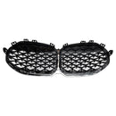 Front Kidney Grille Grill For BMW 1 Series F40 19-23 Silver Diamond Style
