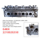 Zylinderkopf Montage G4KH 221002G550 Fit Für Santa Fe Optima 2,4 L 2011-2020