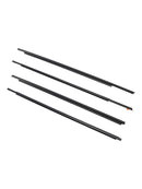 2004–2009 Toyota Prius 4 Stück Tür Glas Gürtel äußere Form Dichtungsstreifen