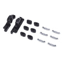 Suportes de teto solar de 14 peças, fivelas deslizantes e kit de reparo de clipes de trilho para Jeep Renegade 15-21