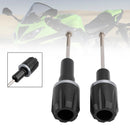 2017-2023 Kawasaki Ninja 650 CNC anty-crash rama Slider Protector Gold Black