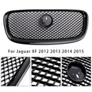 XF-R-tyylin etukerroksen baarigrilli Grille Fit Jaguar XF 2012-2015 Gloss Black
