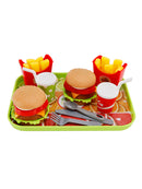 Hamburger Waffeln Pommes Trinken Spielen Essen Pretend Spielzeug Küche Set Kinder Spielzeug Set