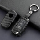 Autoschlüsselhülle aus Leder und Silikon mit Schnalle für Volkswagen Golf MK6