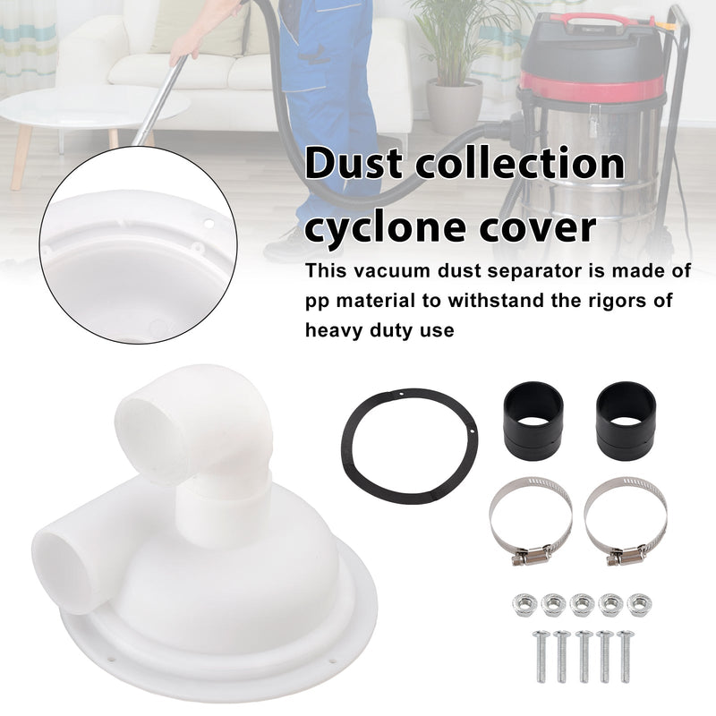Dust Cyclone Separator Cover Attachment Chipboard Vacuum Cleaner Parts Plaster Vacuum Dust Separator Vacuum Cleaner Accessory