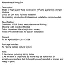 2021-2024 Aprilia RSV4 Body Cladding Injection neplacené