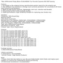 2004-2010 VW Touareg Touareg 7L6, 7L7, 7LA 3.0L Rear Differential Pump Motor 95562490401