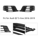 2016–2019 Audi Q7 S-line 2 x Outdoor Auto Front Bed Rod Fog světla Giller 4M0807681d 4M0807682D