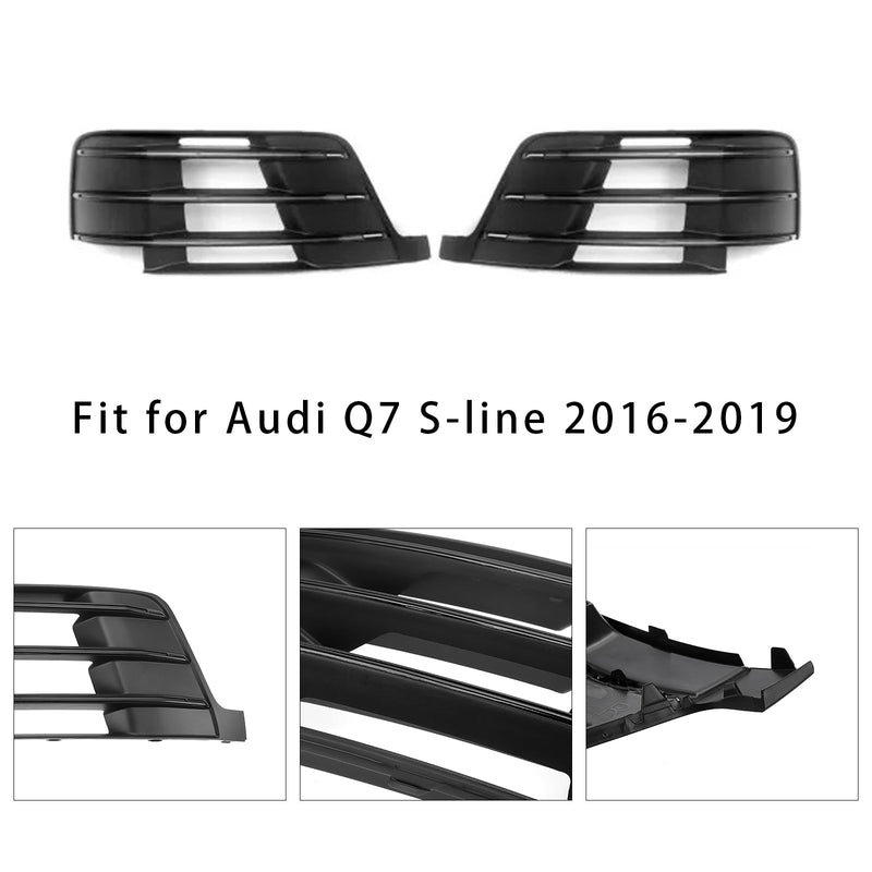 2016–2019 Audi Q7 S-line 2 x Outdoor Auto Front Bed Rod Fog světla Giller 4M0807681d 4M0807682D
