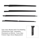 2001-2005 Toyota Lexus IS300 4PCS Front + Rear Door Window Belt Trim Molding
