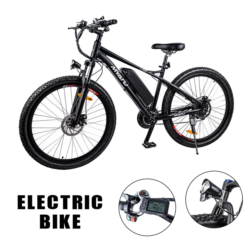 27,5" E-Bike 36V 12,5AH 250W Motor 7-Gang-Mountainbike für Erwachsene