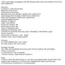 2PCS Links + Rechts Scheinwerfer LED DRL Modul Mit Kühlkörper 6F0941475/76 Für SEAT