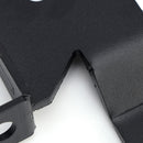 Paquete de 2 soportes de faros delanteros de pilar A 7318 (negro) para Jeep Wrangler JL 2018-2019