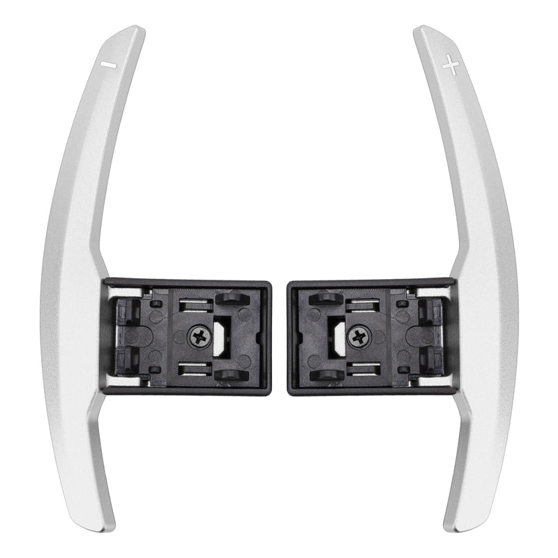 Schaltwippenverlängerung für BMW F-Serie F30 F31 F32 F10 X3 X5 Aluminium Silber