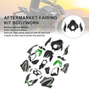 Ruiskuvalettu suojussarja Kawasaki Z900 2025-2026:lle