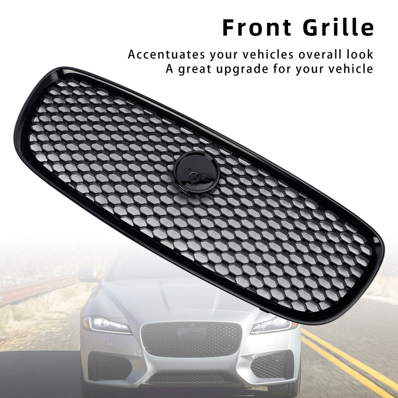 2016–2019 Jaguar XF XF-R -tyylinen etulattiaa, musta kiiltävä