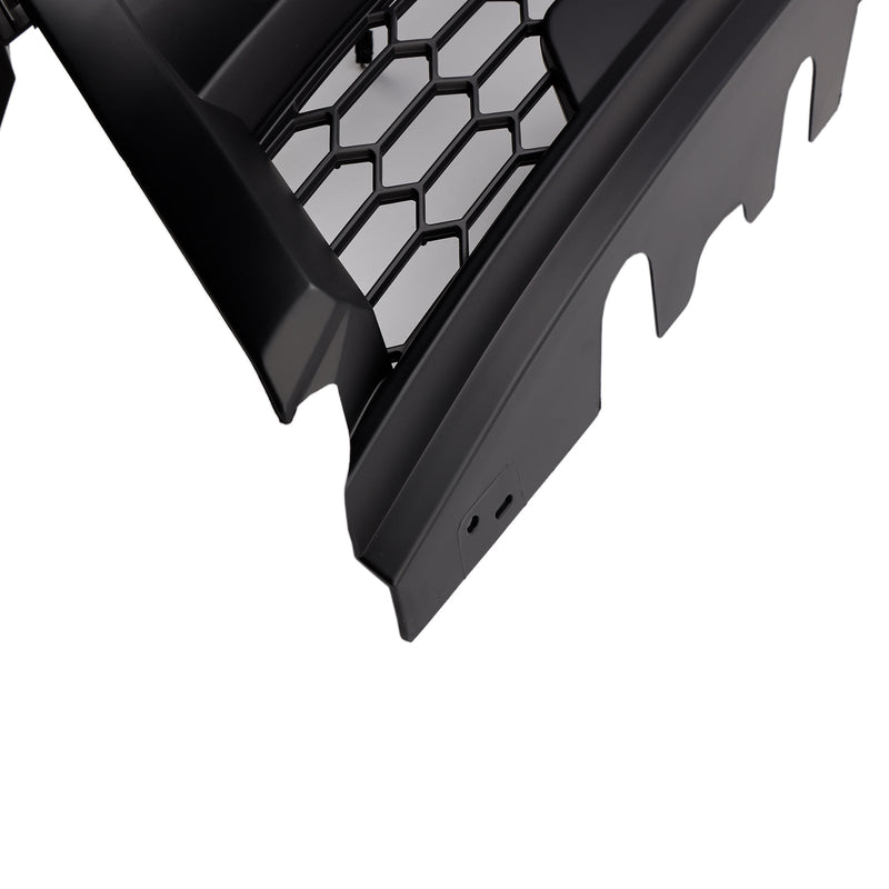 Matt Black Säähdyttimen säleikkö etukerroksen sauvalle, joka sopii Chevy Coloradolle 2016–2020, LEDillä