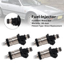 4PCS Kraftstoff Injektor 06164-P0A-000 Fit Honda Accord Prelude Civic 1990-1997