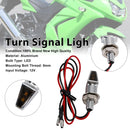 12V LED Blinker Anzeige Licht 8mm Universal Motorrad Für Yamaha
