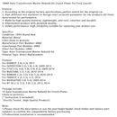 2009-2014 NAVIGATOR 5.0L 5.4L 6R80 Auto Transmission Master Rebuild Kit Clutch Plates